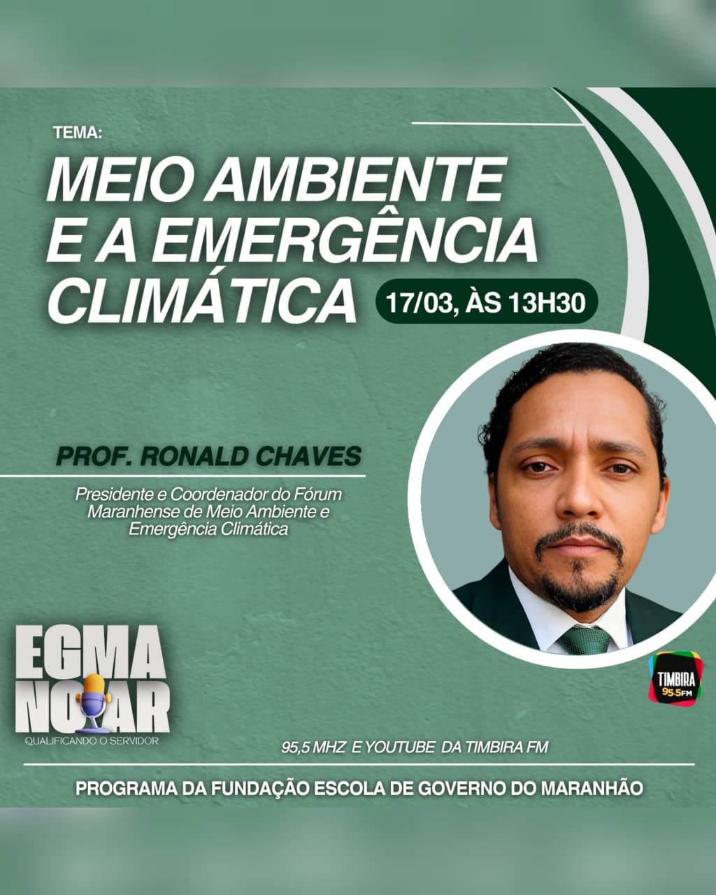 ENTREVISTA PROGRAMA EGMA NO AR RÁDIO TIMBIRA.